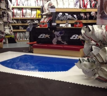 demi cercle de gardiens de but /goalie crease